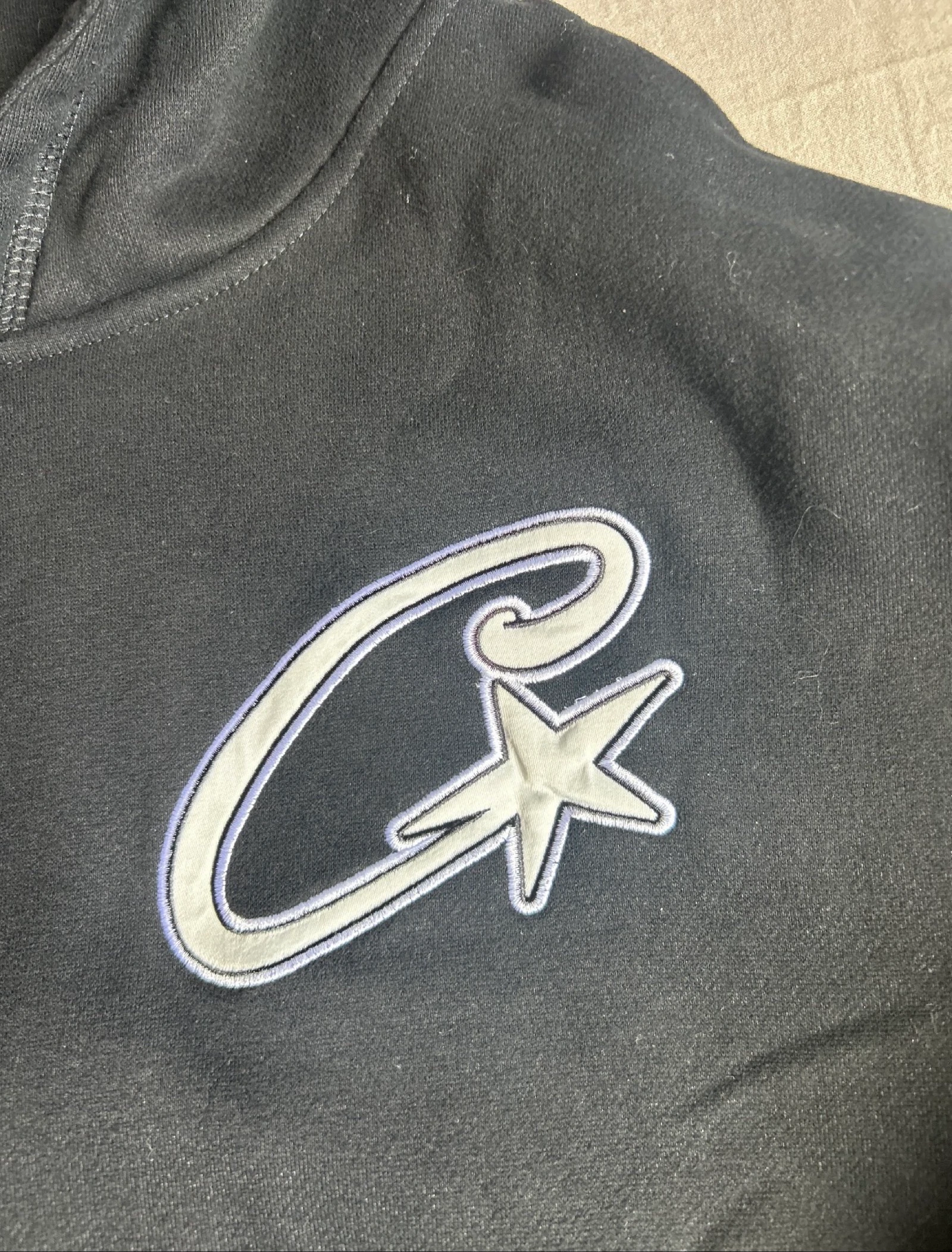 Hoodies Corteiz C-star noir – photo 2